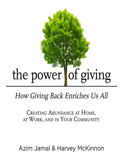 Title details for The Power of Giving by Azim Jamal - Available